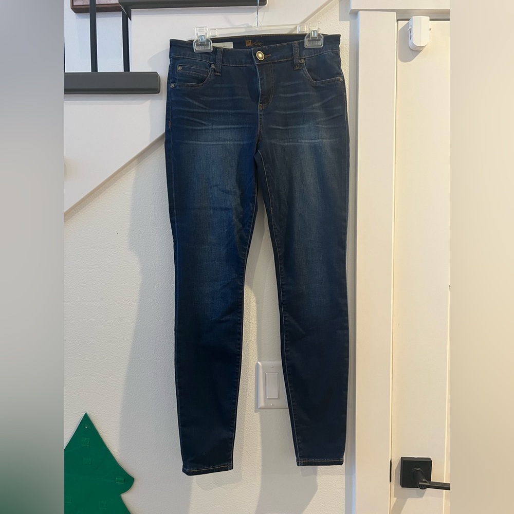 Kut from the Kloth Dark Blue Skinny Jeans